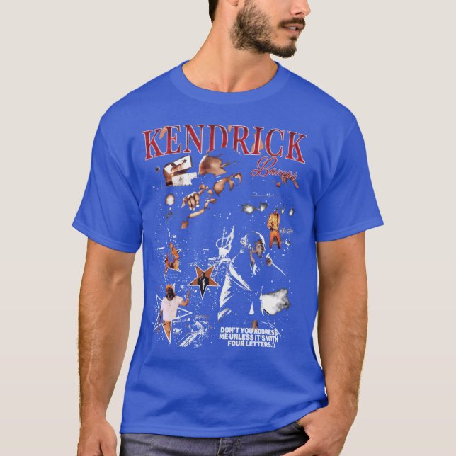 T-shirt Kendrick Lamar Rap friend (Devant)