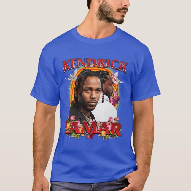 T-shirt KENDRICK LAMAR VINTAGE drôle (Devant)