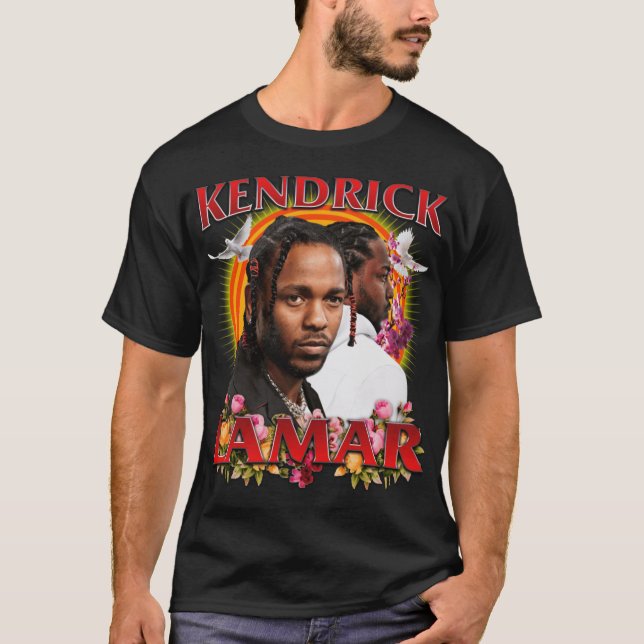 T-shirt Kendricks Lamar vintage (Devant)