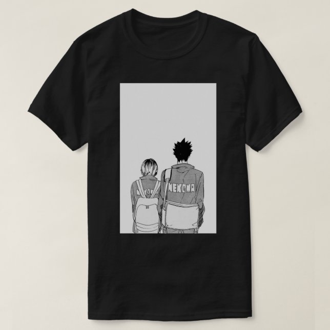 T-shirt Kenma et Kuroo (Design devant)