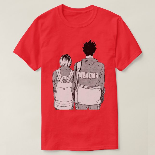 T-shirt Kenma et Kuroo (Design devant)