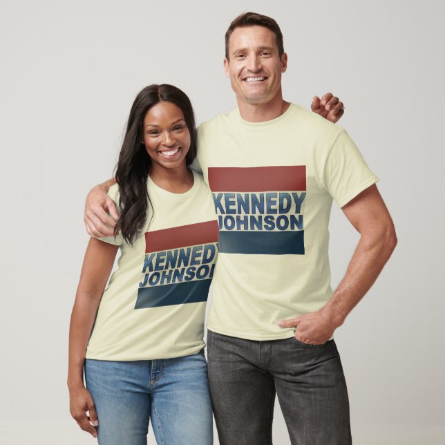 T-shirt Kennedy Johnson Campaign (Unisexe)