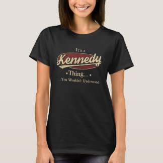 T-shirt KENNEDY Nom, KENNEDY nom de famille crête