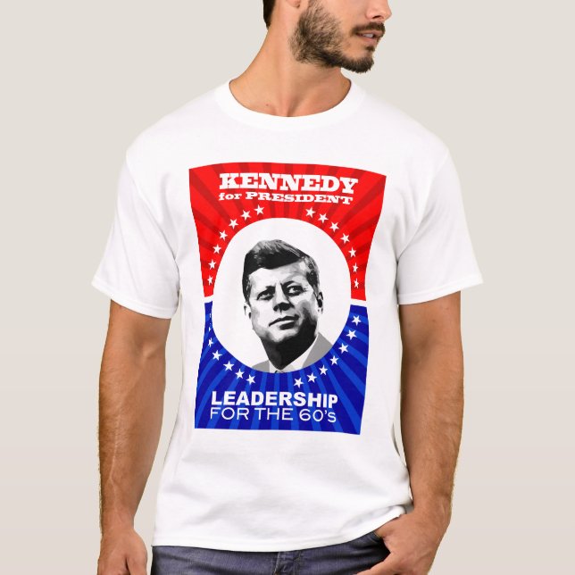 T-shirt Kennedy pour le président (Devant)