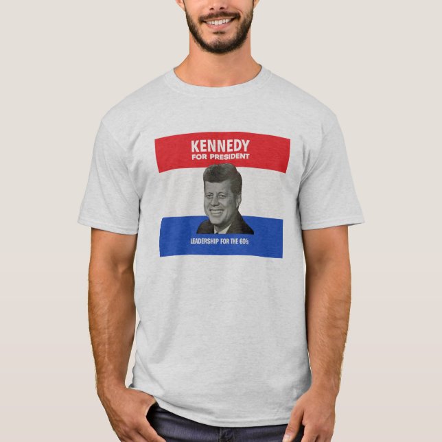 T-shirt Kennedy pour le président (Devant)