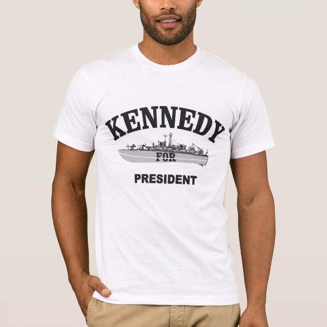 T-shirt Kennedy pour président PT 109 (Devant)