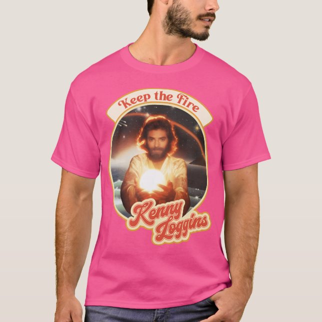 T-shirt Kenny Loggins Retro (Devant)