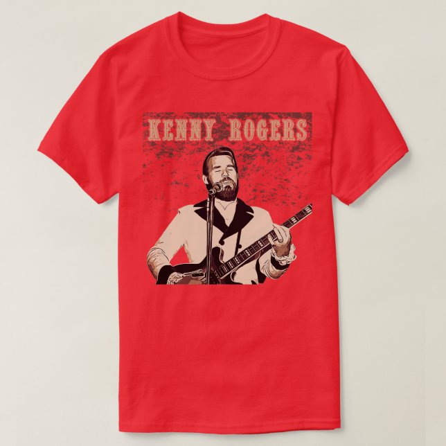 T-shirt kenny rogers (Design devant)