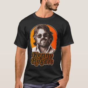 T-shirt Kenny Rogers Classic Country Music Legend