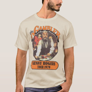 T-shirt Kenny Rogers Le joueur Retro Classic Country