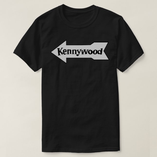 T-shirt Kennywood noir et blanc (Design devant)
