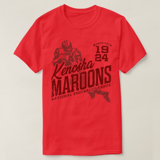 T-shirt Kenosha Maroons (Design devant)