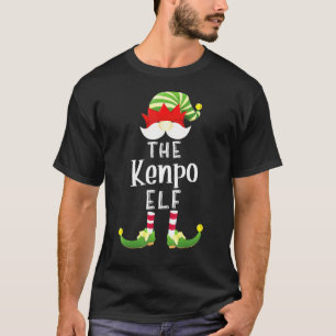 T-shirt Kenpo Elf Group Christmas Pajama Party