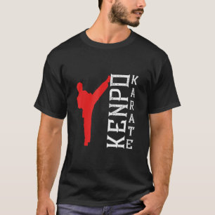 T-shirt Kenpo Karate Japonais Défense Combattants Arts Mar