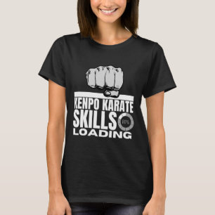 T-shirt Kenpo Karate Skills Chargement amusant American Ke