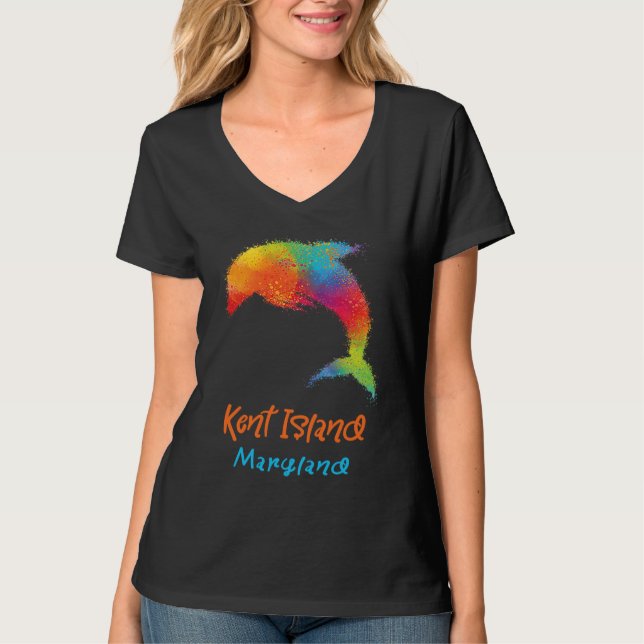 T-shirt Kent Island  Maryland  Souvenir (Devant)