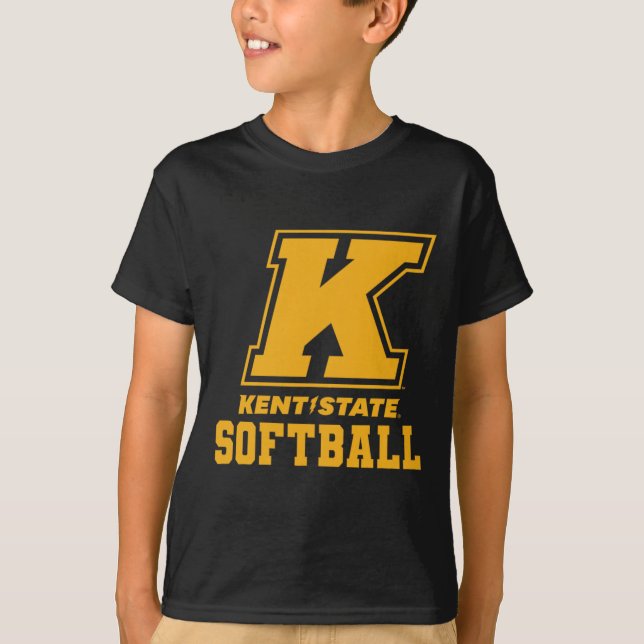 T-shirt Kent State University Softll Apparel Sports Fan  (Devant)