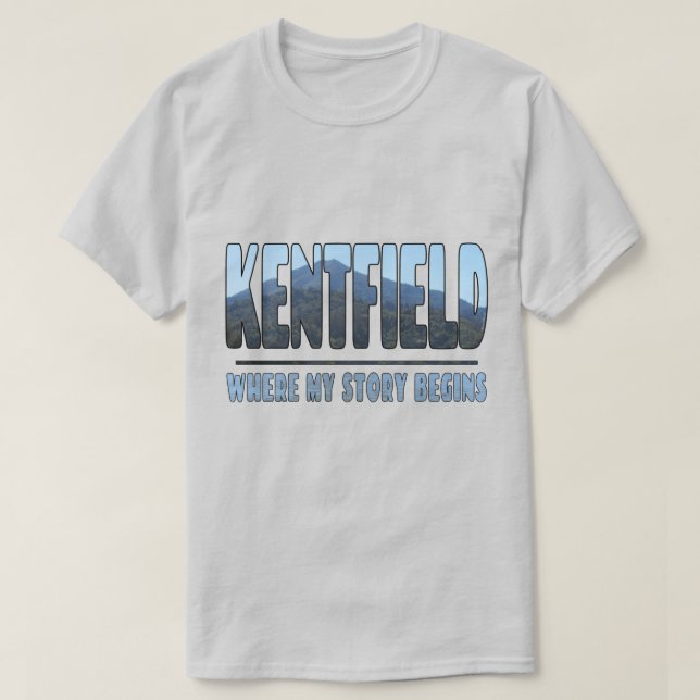 T-shirt Kentfield Où Mon Histoire Commence Mt Tamalpais (Design devant)