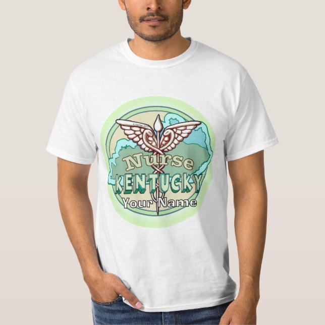 T-shirt Kentucky Caduceus Nurse (Devant)
