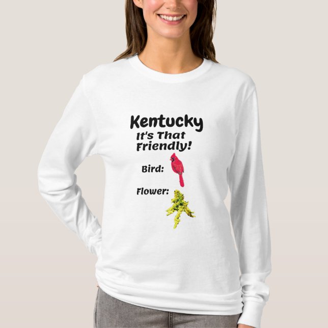 T-shirt Kentucky c'est si amical (Devant)