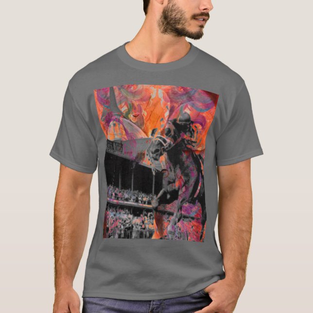 T-shirt Kentucky horse party (Devant)