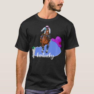 T-shirt Kentucky Horse Racing Lover Derby Party 