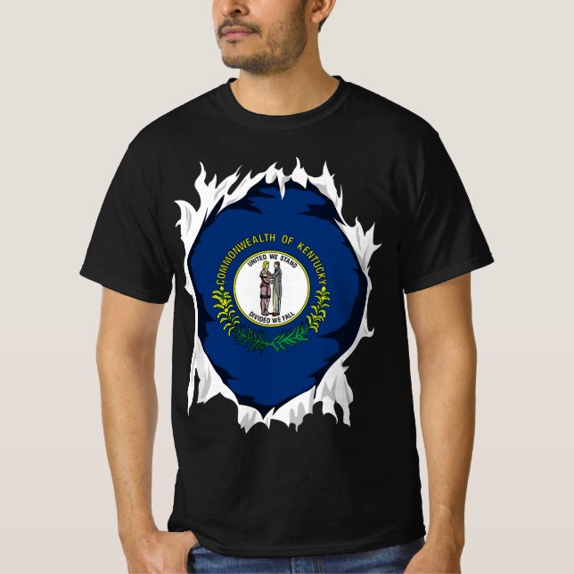 T-shirt Kentucky Jersey cadeau pour Kentuckian, KY Home St (Devant)