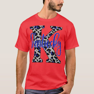 T-shirt Kentucky KY Leopard État du Kentucky Home Sweet H
