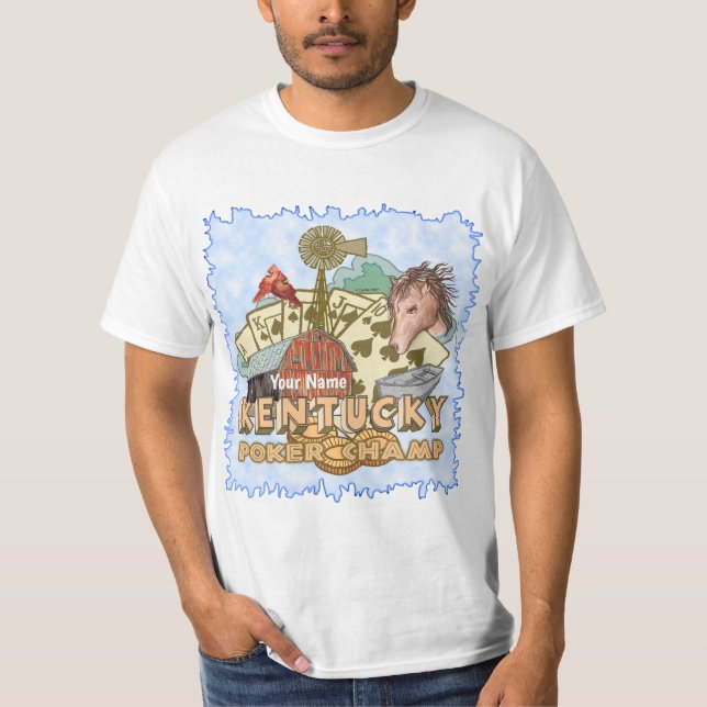 T-shirt Kentucky Poker (Devant)