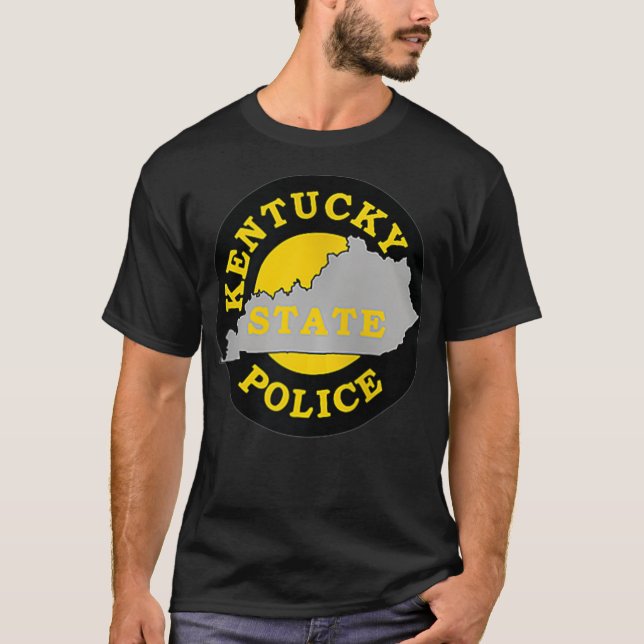 T-shirt Kentucky State Police Zip  (Devant)