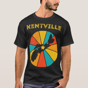 T-shirt Kentville Nouvelle-Écosse Canada Vintage en détres