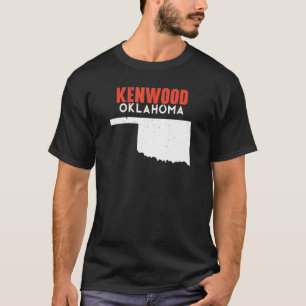 T-shirt Kenwood USA State America Travel Oklahoman