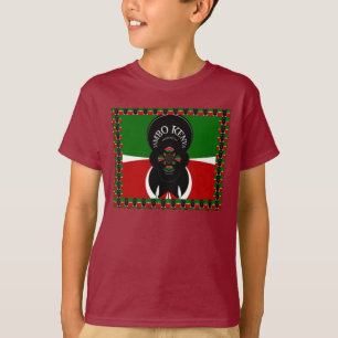 T-shirt Kenya, charmant coeur
