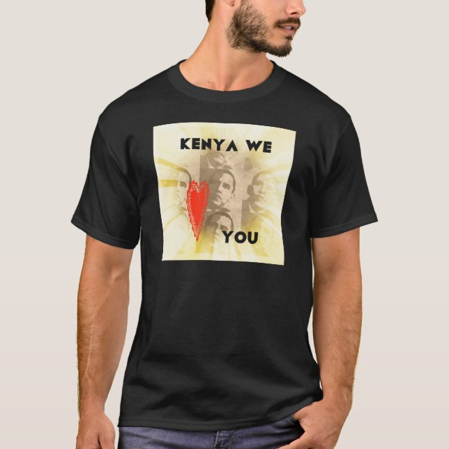 T-shirt Kenya Nous Vous Aimons (Devant)