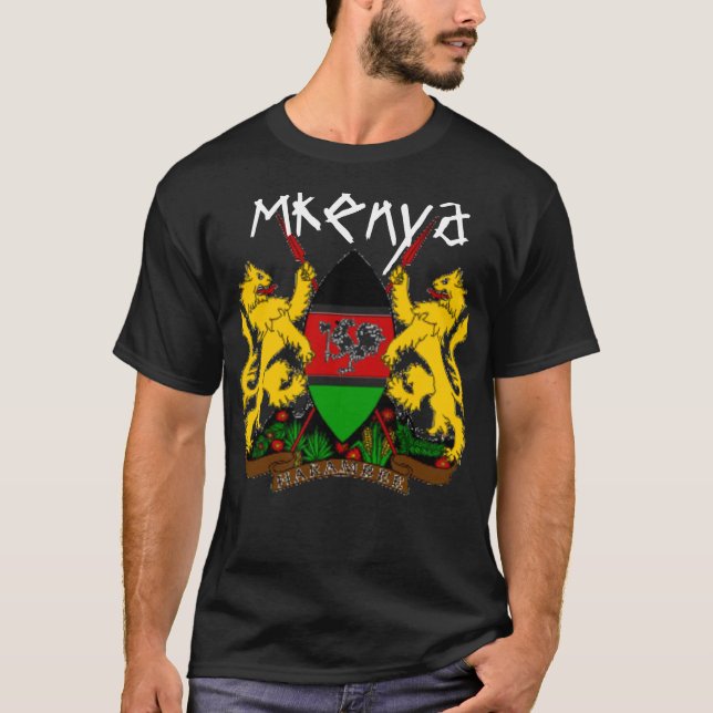 T-shirt Kenyaarms22, mkenya (Devant)