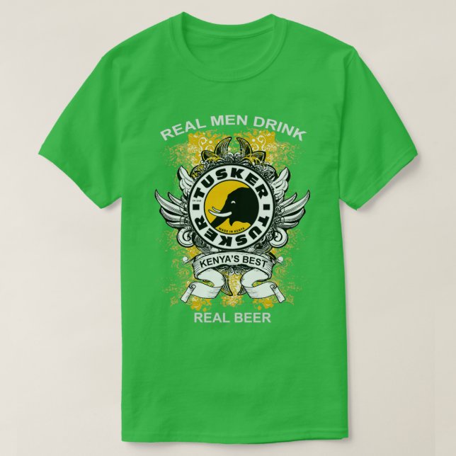 T-shirt Kenyas Tusker Beer (Design devant)
