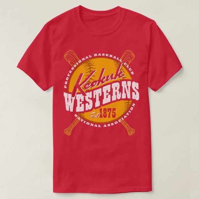 T-shirt Keokuk Westerns (Design devant)
