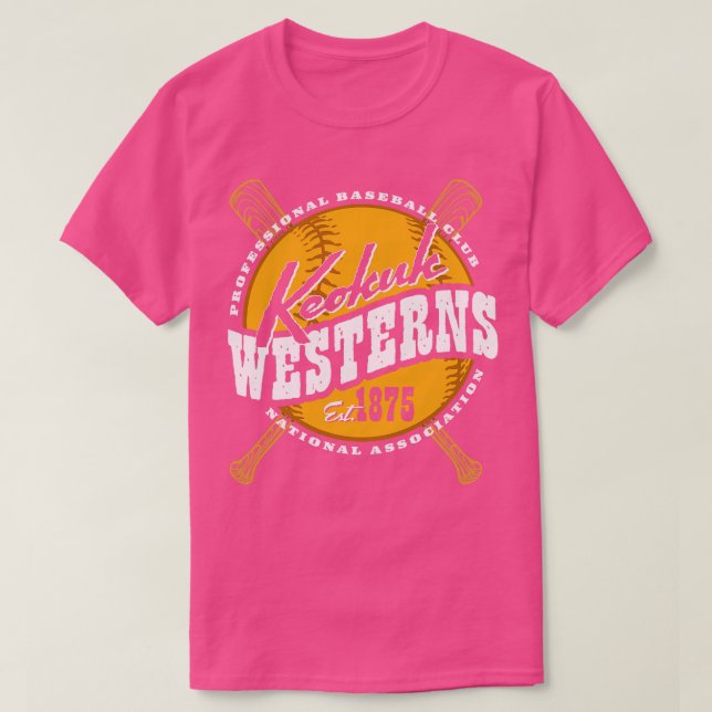 T-shirt Keokuk Westerns (Design devant)