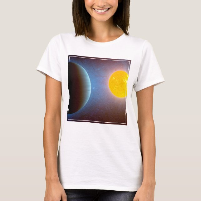 T-shirt Kepler-10 Star System. (Devant)