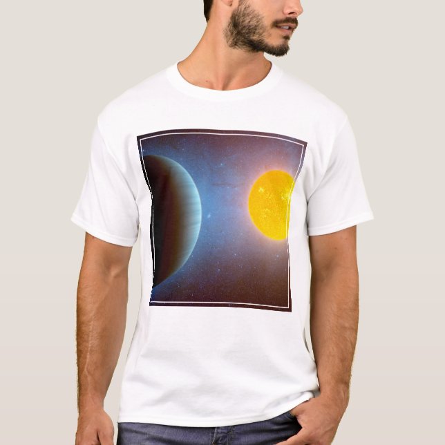 T-shirt Kepler-10 Star System. (Devant)
