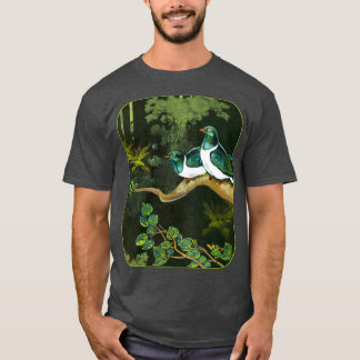 T-shirt Kereru Pigeons En Forêt