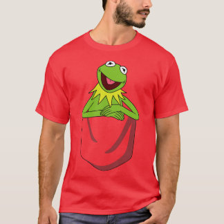 T-shirt Kermit La Grenouille en poche