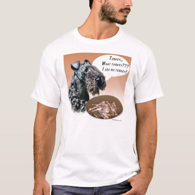 T-shirt Kerry Blue Terrier Turquie (Devant)