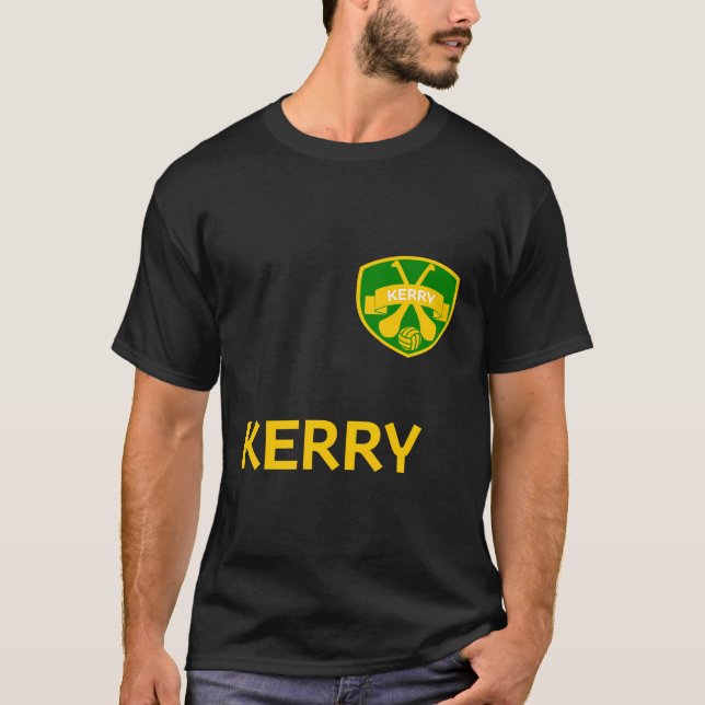 T-shirt Kerry - Football Et Hurler Long Sleeve Jersey (Devant)
