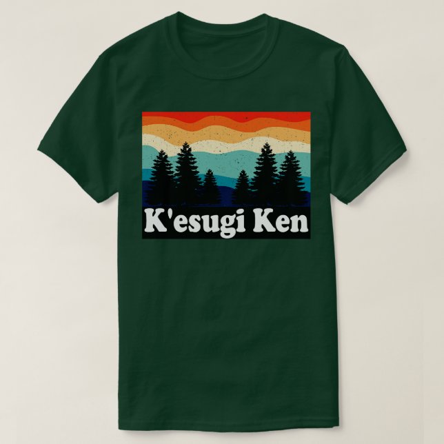 T-shirt Kesugi Ken Alaska Retro (Design devant)