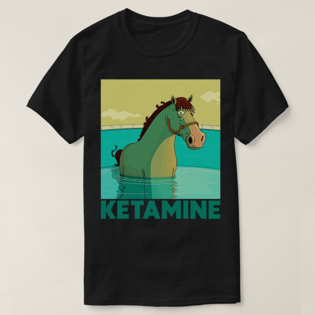 T-shirt Kétamine (Design devant)