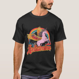 T-shirt Kétamine humoristique Cheval Urgence Drôle Santé M