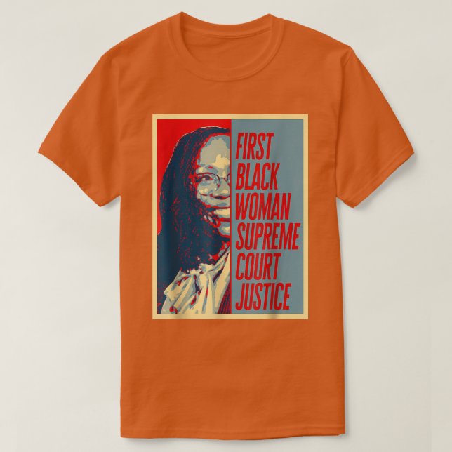 T-shirt Ketanji Brown Jackson 1ère Cour Suprême de Justice (Design devant)