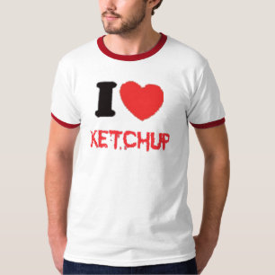 T-shirt ketchup