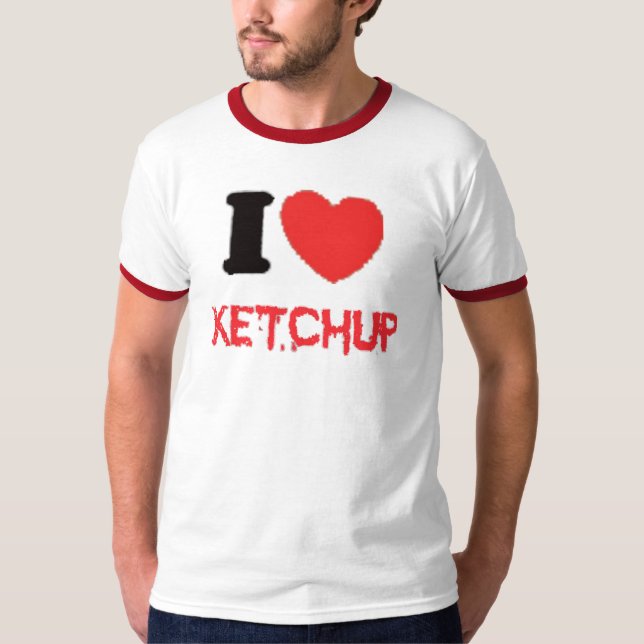 T-shirt ketchup (Devant)